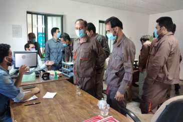 با اهتمام شرکت سیمان باقران انجام گردید