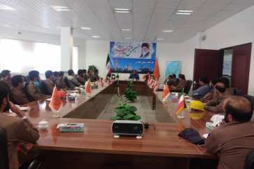 با حضور مدیران و روسای واحدها صورت گرفت