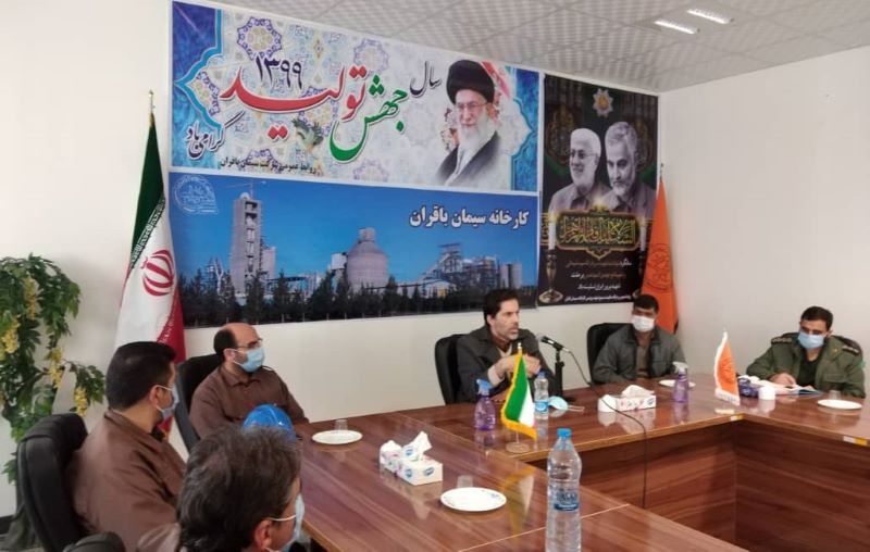 در آیین  گرامیداشت سالگرد شهادت سردار سلیمانی و همرزمانش